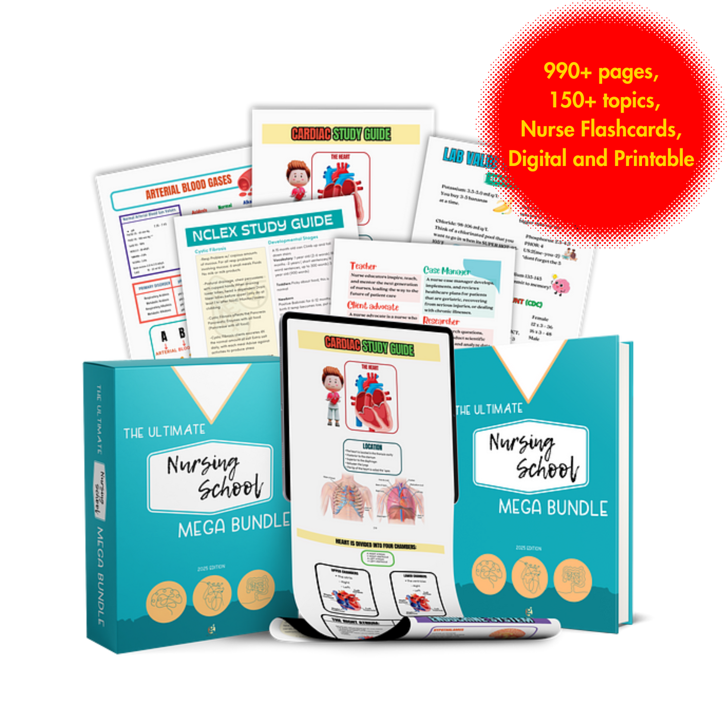 THE ULTIMATE NURSING SCHOOL MEGA BUNDLE