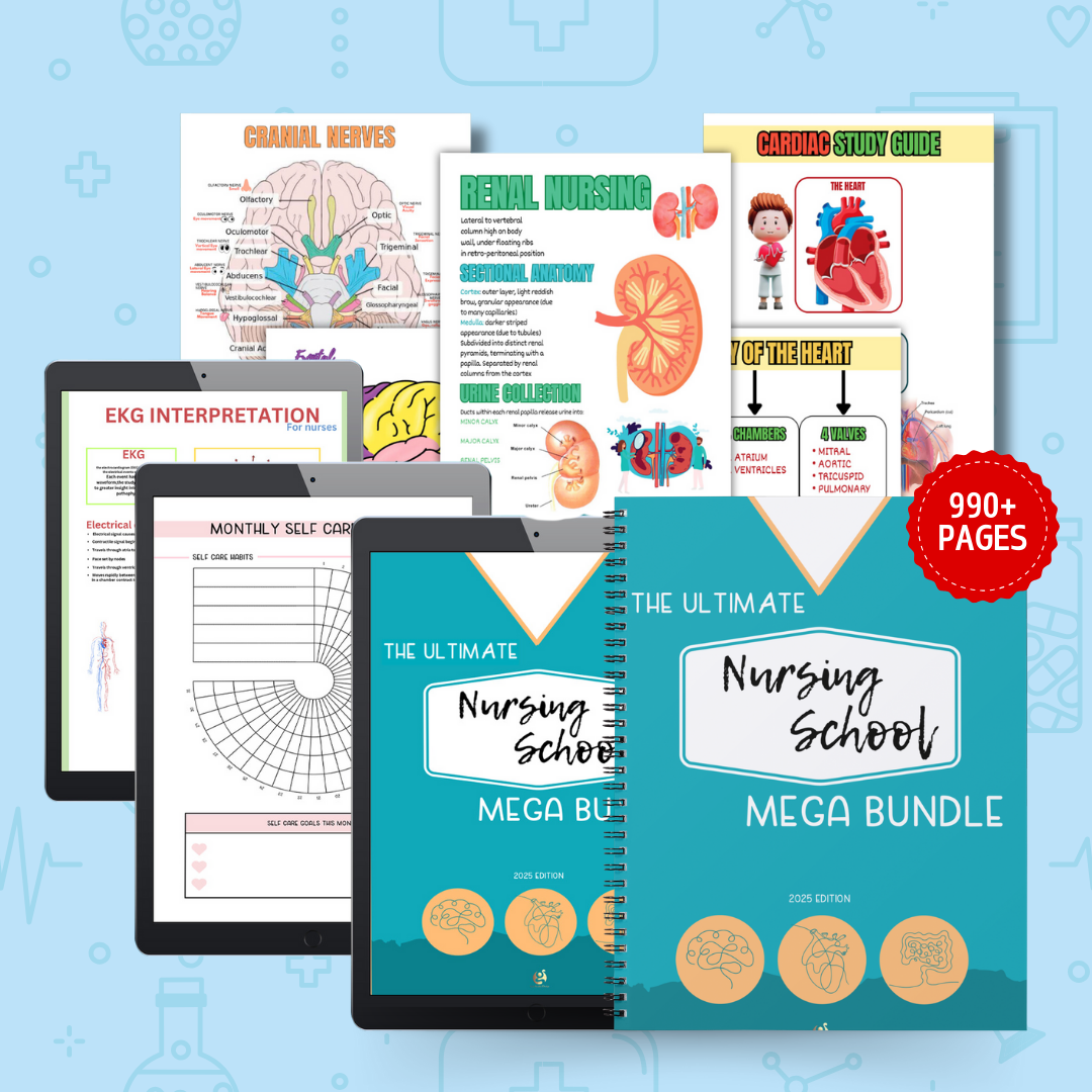 THE ULTIMATE NURSING SCHOOL MEGA BUNDLE